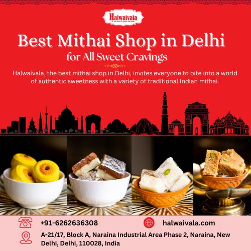 Best Mithai Shop In Delhi For All Sweet Cravings